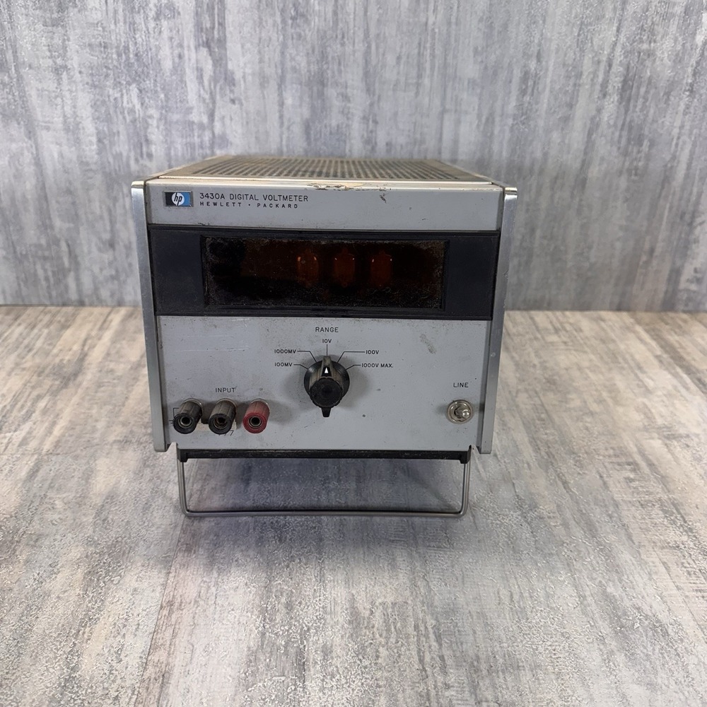 HP 3430A Multimeter Untested FOR PARTS NOT WORKING